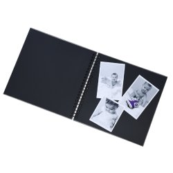 Album Essence - Brun - Sorte Sider - 30x30 Cm.