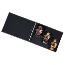 Album Essence - Sort - Sorte Sider - 23x17 Cm.