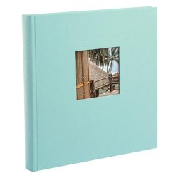 Goldbuch Fotoalbum - Bella Vista Aqua - Indkl�bning - 30x31 Cm.