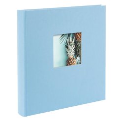 Goldbuch Fotoalbum - Bella Vista Lys Bl� - Indkl�bning - 30x31 Cm.