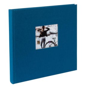 Goldbuch Fotoalbum - Bella Vista Petrol - Indklbning - 30x31 Cm.