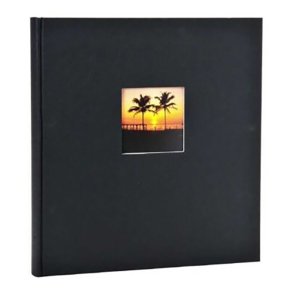 Goldbuch Fotoalbum - Bella Vista Sort/Hvid - Indklbning - 30x31 Cm.