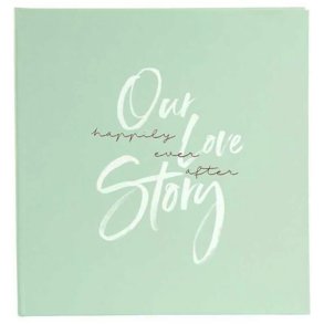 Goldbuch Bryllupsalbum - Our Love Story - Lys Gr�n 