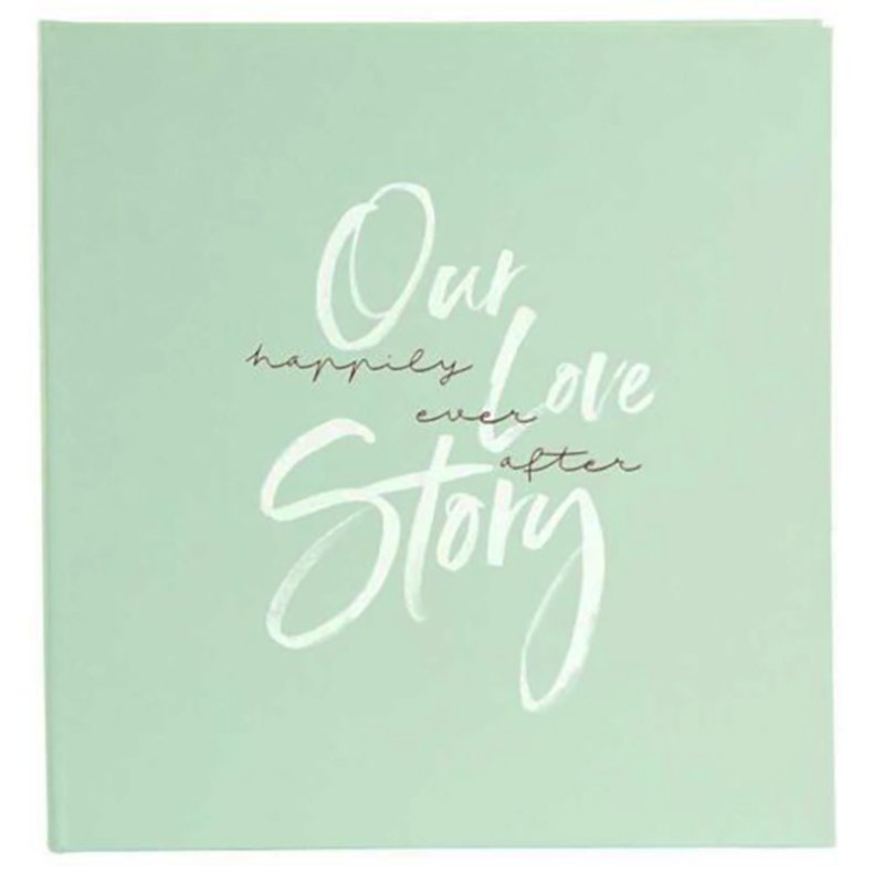 Goldbuch Bryllupsalbum - Our Love Story - Lys Grn 