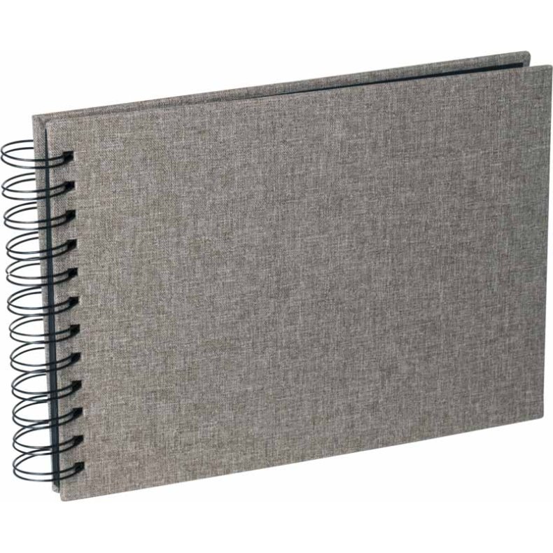 Album Essence - Brun - Sorte Sider - 23x17 Cm.