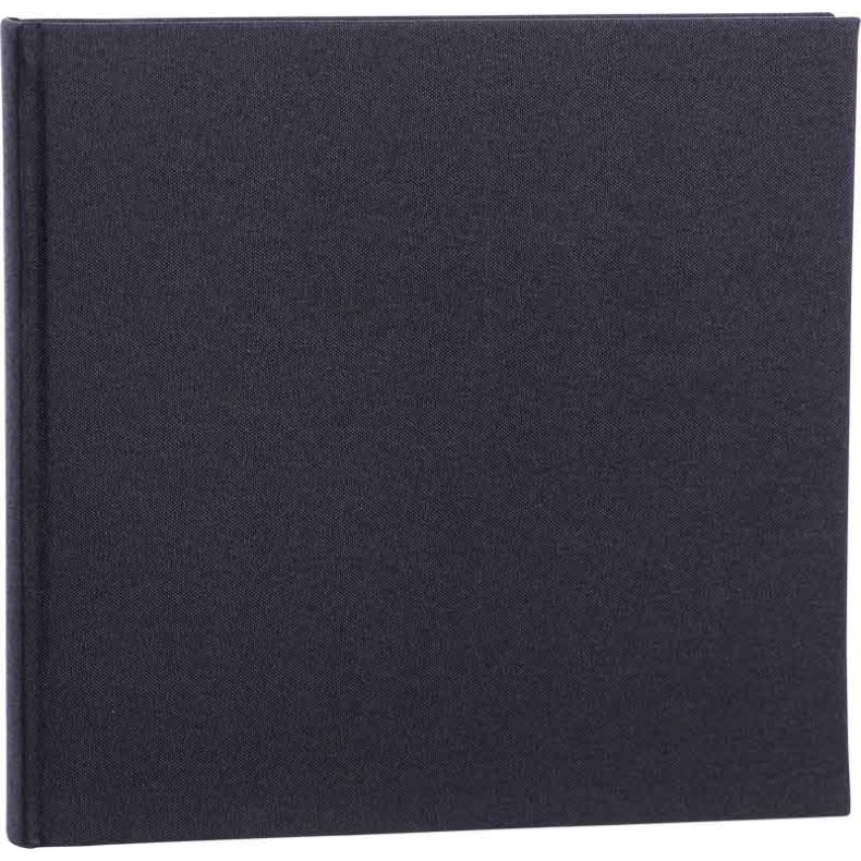 Album Essence - Sort - Hvide Sider - 26x25 Cm.