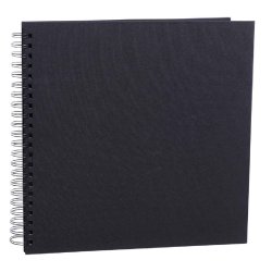 Album Essence  - Sort - Sorte Sider - 30x30 Cm.