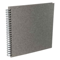 Album Essence - Brun - Sorte Sider - 30x30 Cm.