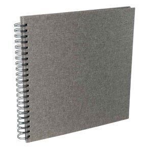 Album Essence - Brun - Sorte Sider - 30x30 Cm.