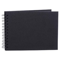 Album Essence - Sort - Sorte Sider - 23x17 Cm.