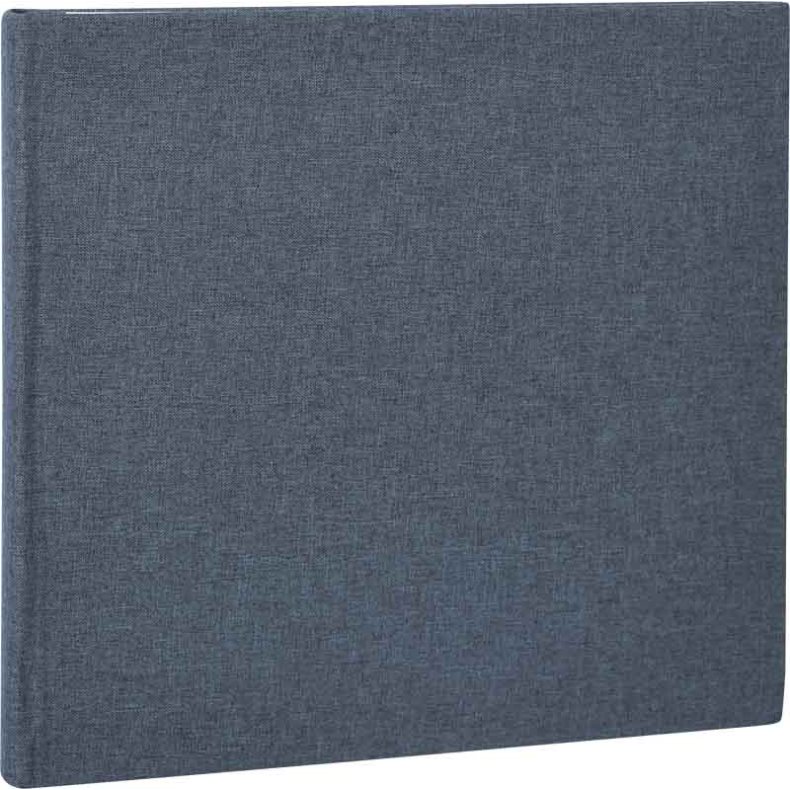 Album Essence - Bl - Hvide Sider - 26x25 Cm.