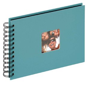 Album Walther - Fun - 23x17 Cm. Sorte Sider - Petrol