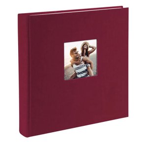 Goldbuch Fotoalbum - Bella Vista Bordeaux - Indklbning - 25x25 Cm.