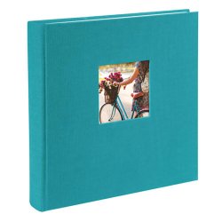 Goldbuch Fotoalbum - Bella Vista Turkis - Indkl�bning - 25x25 Cm.
