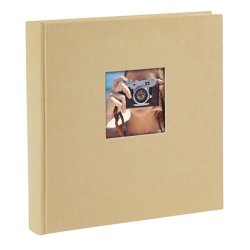 Goldbuch Fotoalbum - Bella Vista Beige - Indkl�bning - 25x25 Cm.