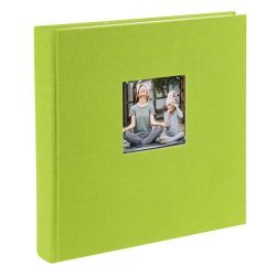 Goldbuch Fotoalbum - Bella Vista Lys Gr�n - Indkl�bning - 25x25 Cm.