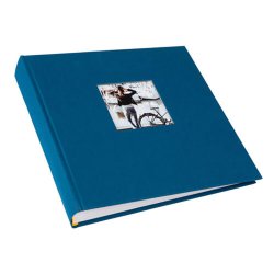 Goldbuch Fotoalbum - Bella Vista Petrol - Indkl�bning - 25x25 Cm.