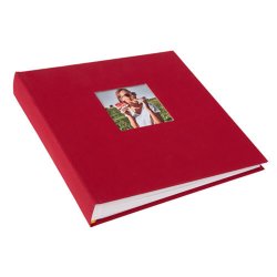 Goldbuch Fotoalbum - Bella Vista R�d - Indkl�bning - 25x25 Cm.