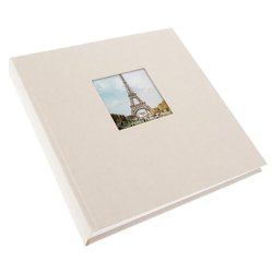 Goldbuch Fotoalbum - Bella Vista Sandgr - Indklbning - 25x25 Cm.