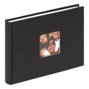 Album Walther - Fun - 22x16 cm. - Hvide Sider - Sort