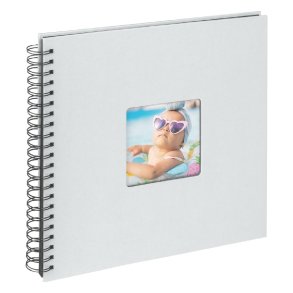 Album Walther - Fun - 30x30 Cm. - Sorte Sider - Lys Bl