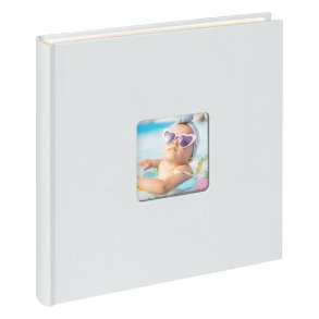 Album Walther - Fun - 26x25 Cm. - Hvide Sider - Lys Bl