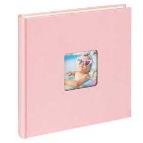 Album Walther - Fun - 26x25 Cm. - Hvide Sider - Pink