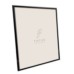 Ramme Lily - Alu Blank - Sort - 30x40 Cm.