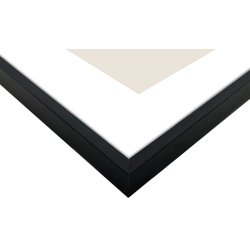 Ramme Aluminium - Aster Sort - 15x20 Cm/10x15 Cm.