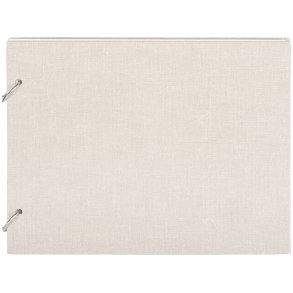 Album - BookBinders Columbus - Elfenben - 21,5x16,5 Cm.