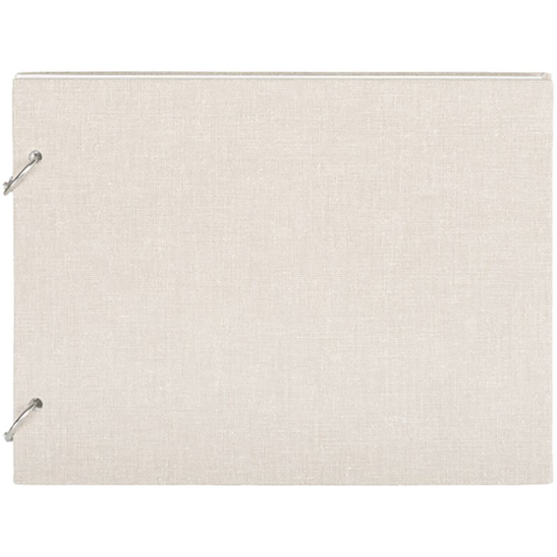 Album - BookBinders Columbus - Elfenben - 21,5x16,5 Cm.
