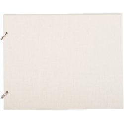 Album - BookBinders Columbus - Elfenben - 27x22 Cm.