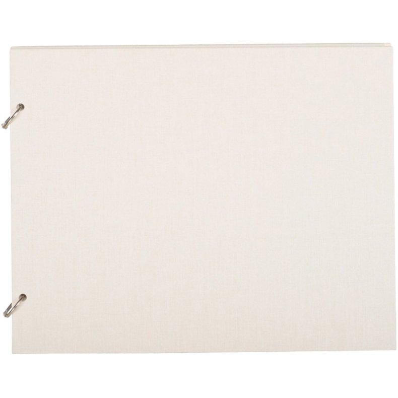 Album - BookBinders Columbus - Elfenben - 27x22 Cm.