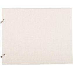 Album - BookBinders Columbus - Elfenben - 32,5x27,5 Cm.