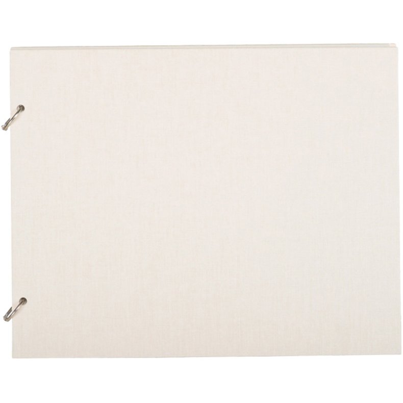 Album - BookBinders Columbus - Elfenben - 32,5x27,5 Cm.