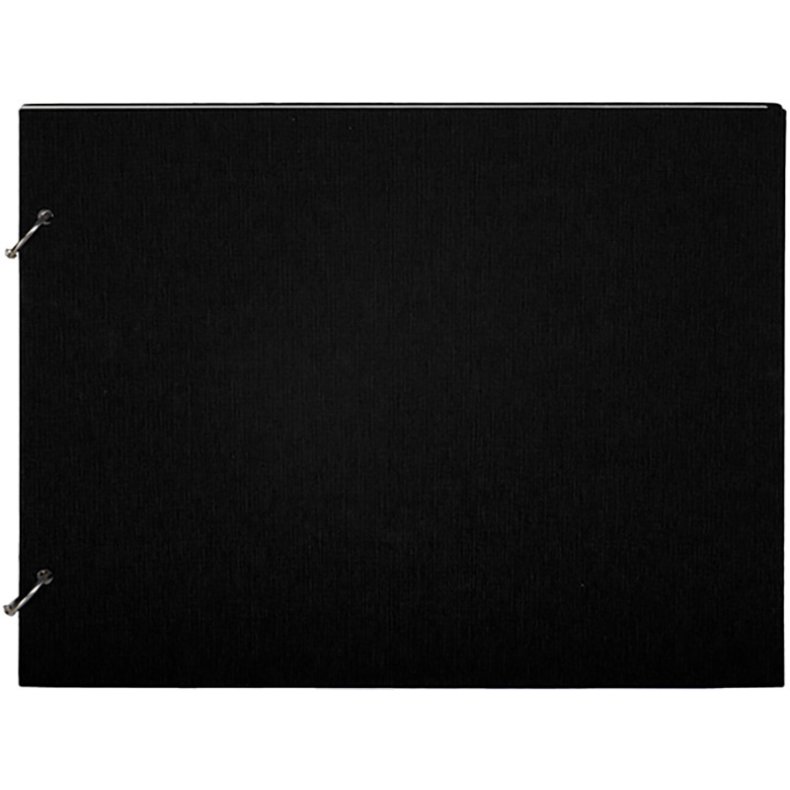 Album - BookBinders Columbus - Sort - 32,5x27,5 Cm.