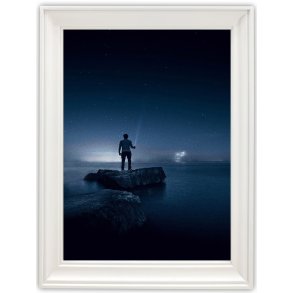 Ramme Calla - Hvid - 30x40 Cm.