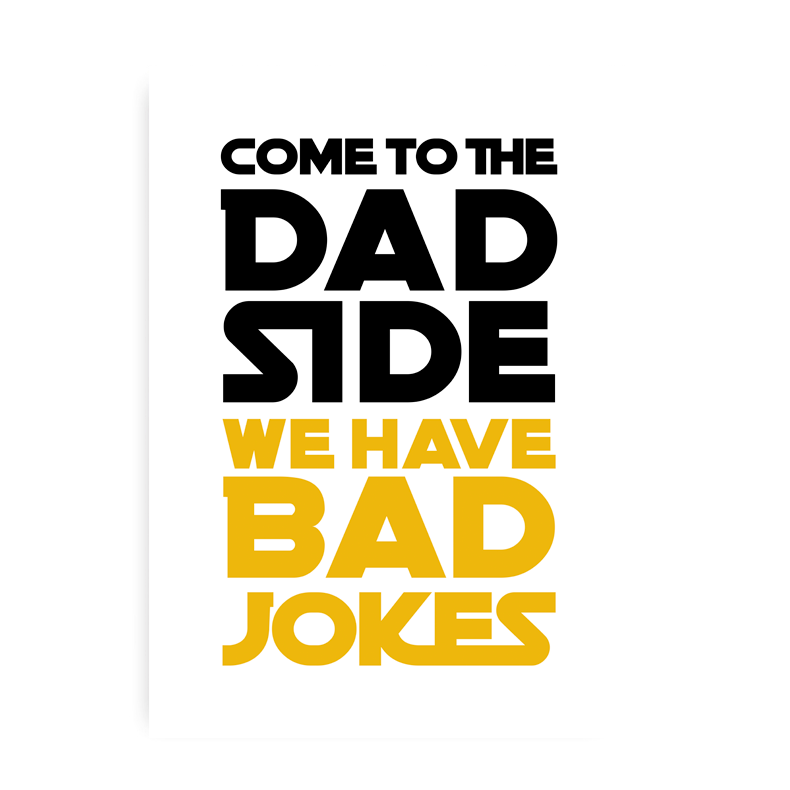 Bad Jokes - Citatplakat