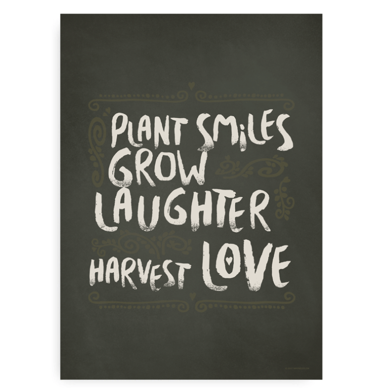 Grow Laughter - Citatplakat