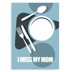 I Miss My Mom Citatplakat