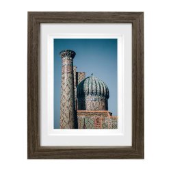 Ramme Dahlia - Valn�d - 24x30 Cm/PP 18x24 Cm.