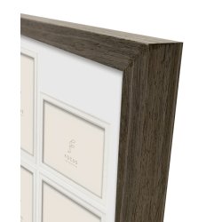 Dahlia Collage Ramme - Valn�d - 8x 10x15 Cm.