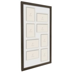 Dahlia Collage Ramme - Valn�d - 8x 10x15 Cm.