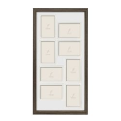 Dahlia Collage Ramme - Valn�d - 8x 10x15 Cm.