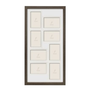 Dahlia Collage Ramme - Valnd - 8x 10x15 Cm.