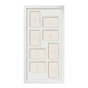 Dahlia Collage Ramme - Hvid - 8x 10x15 Cm.