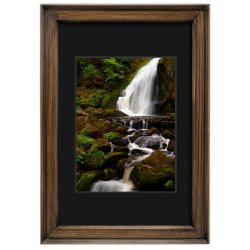 Darcey - Brun - Passepartout - 40x40 Cm / 30x30 Cm