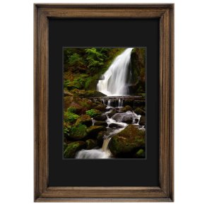 Darcey - Brun - Passepartout - 40x50 Cm / 30x40 Cm