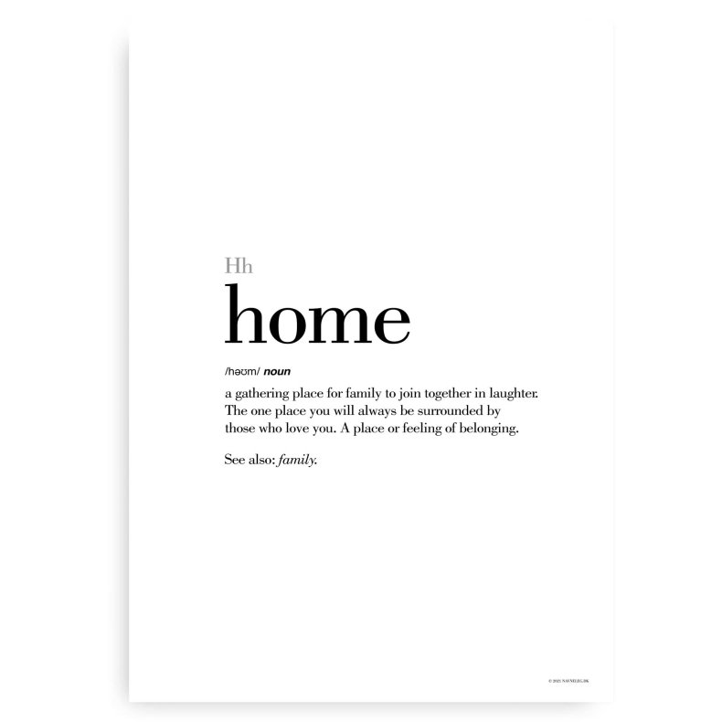 Home Definitions Plakat - Engelsk