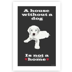 A House Without a dog - Plakat